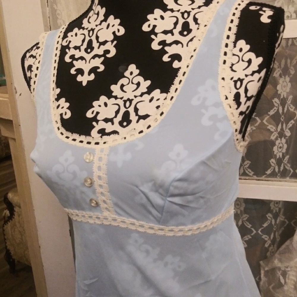 Formfit Roger vtg 60's light blue sz 32/10-12